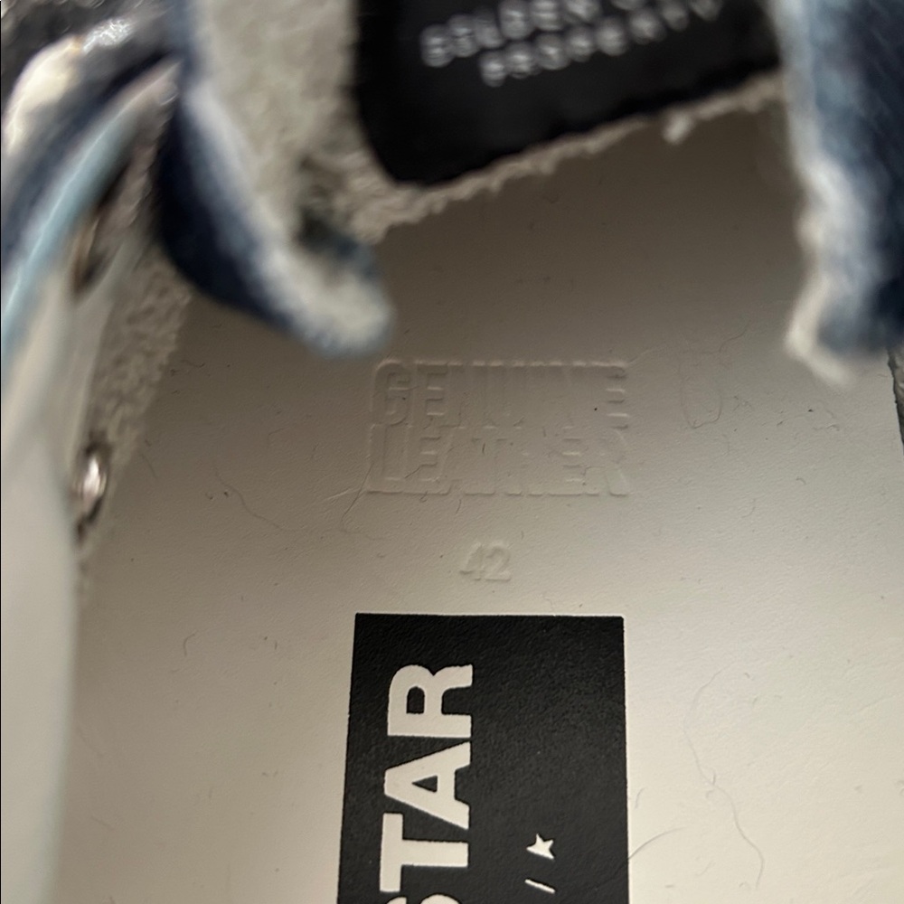 GoldenGoose SuperStar Sneaker size 42 EUC. Denim,Leather Limited Edition #30/300 - Picture 14 of 16